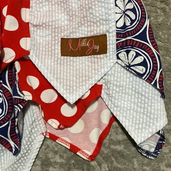 🔥4/20! Millie jay 4th of July dress. Size 2T - Picture 3 of 8